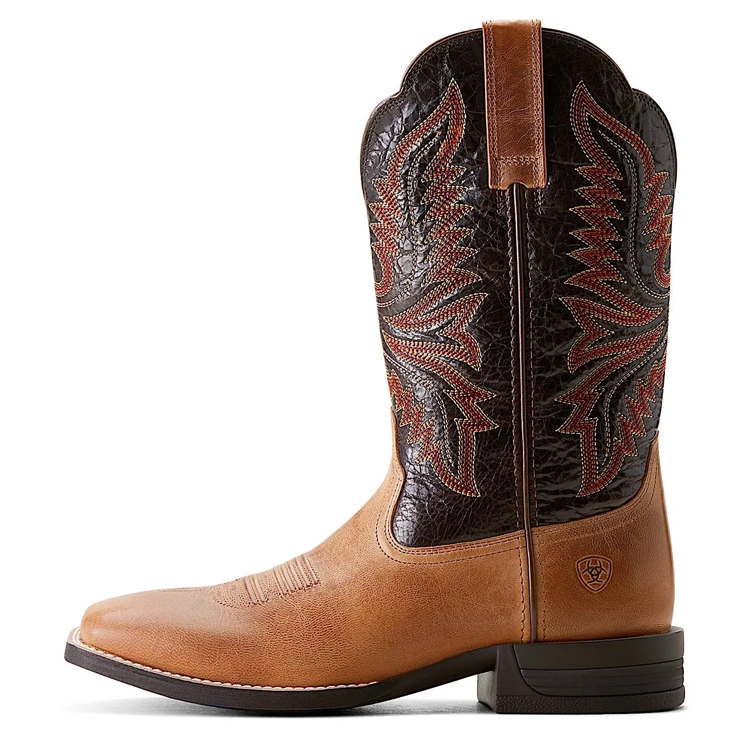 Ariat Men's Brush Creek Boot - Mesa Tan/Thunder Brown Ariat Shoes