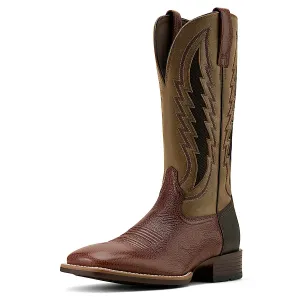 Ariat Men's Dakota Venttek Western Cowboy Boot - Beasty Brown/Brown Bomber Ariat Shoes