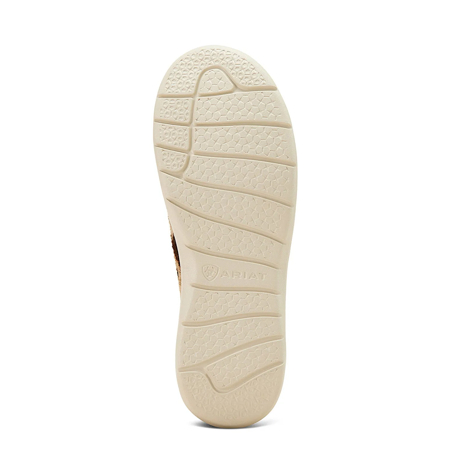 Ariat Women's Hilo - Tan & White Brindle Hair On/Dark Tan Suede Ariat Shoes