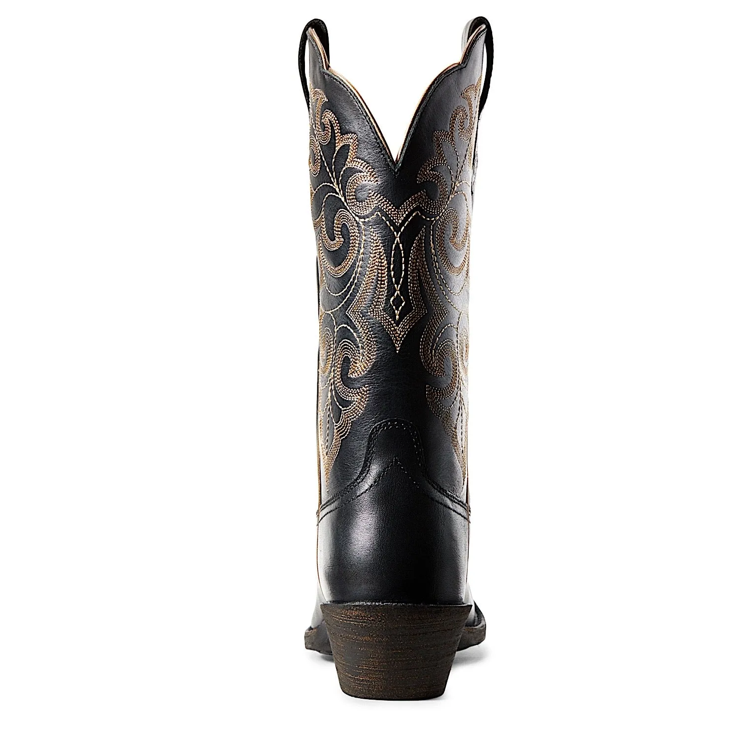 Ariat Women's Round Up Square Toe Boot - Limousine Black Ariat Shoes