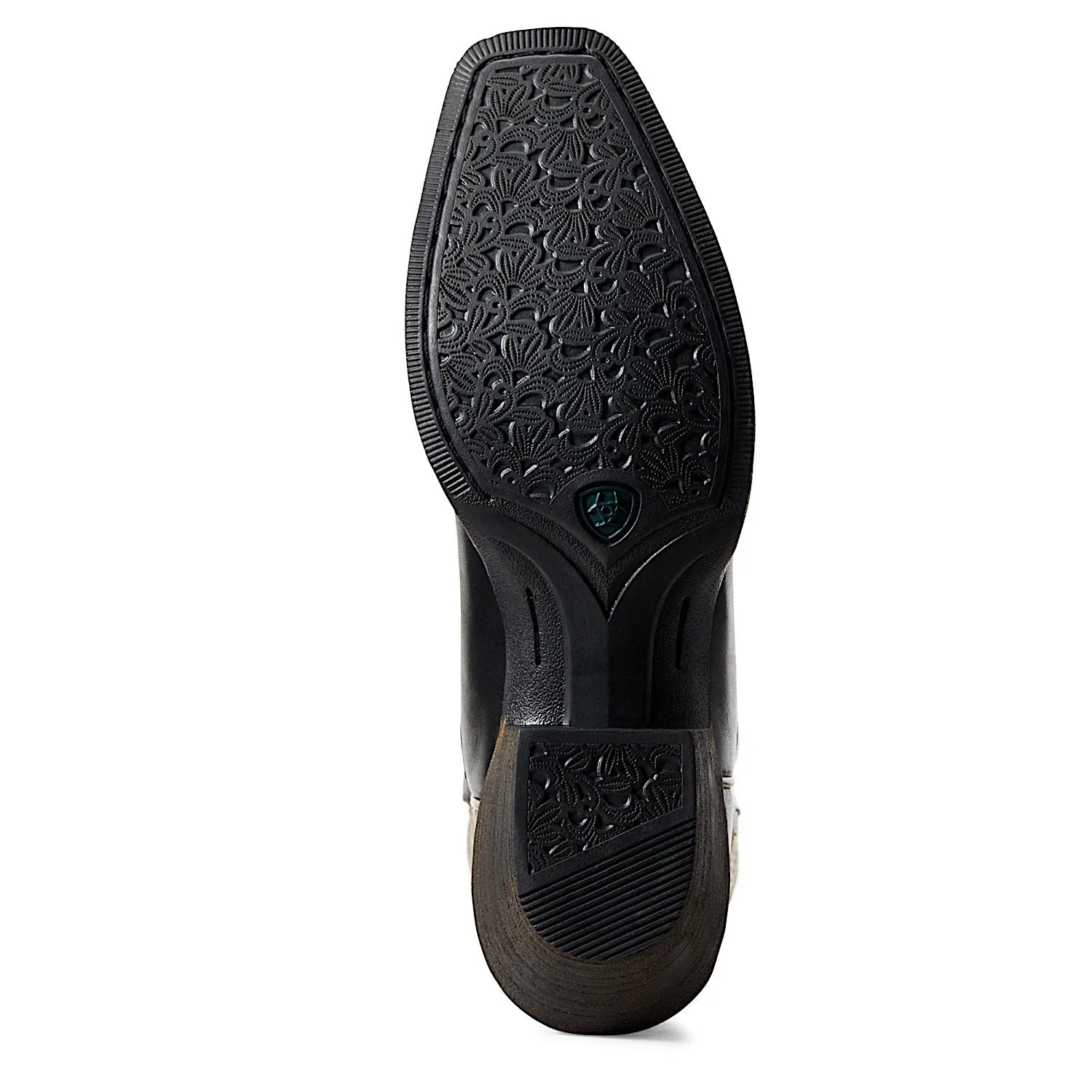 Ariat Women's Round Up Square Toe Boot - Limousine Black Ariat Shoes