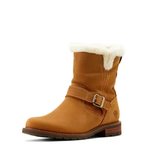 Ariat Women's Savannah Sherpa Waterproof Boot - Carmel Tan Ariat Shoes