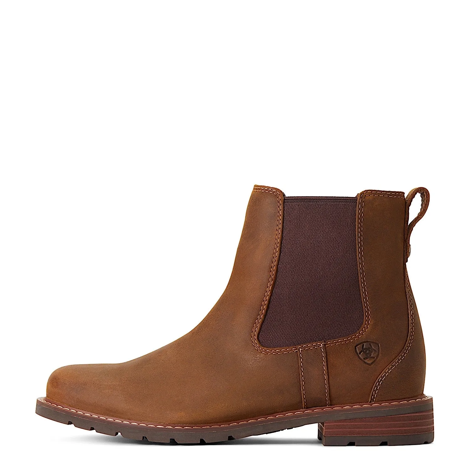 Ariat Women's Wexford Waterproof Chelsea Boot - Weathered Brown Ariat Shoes