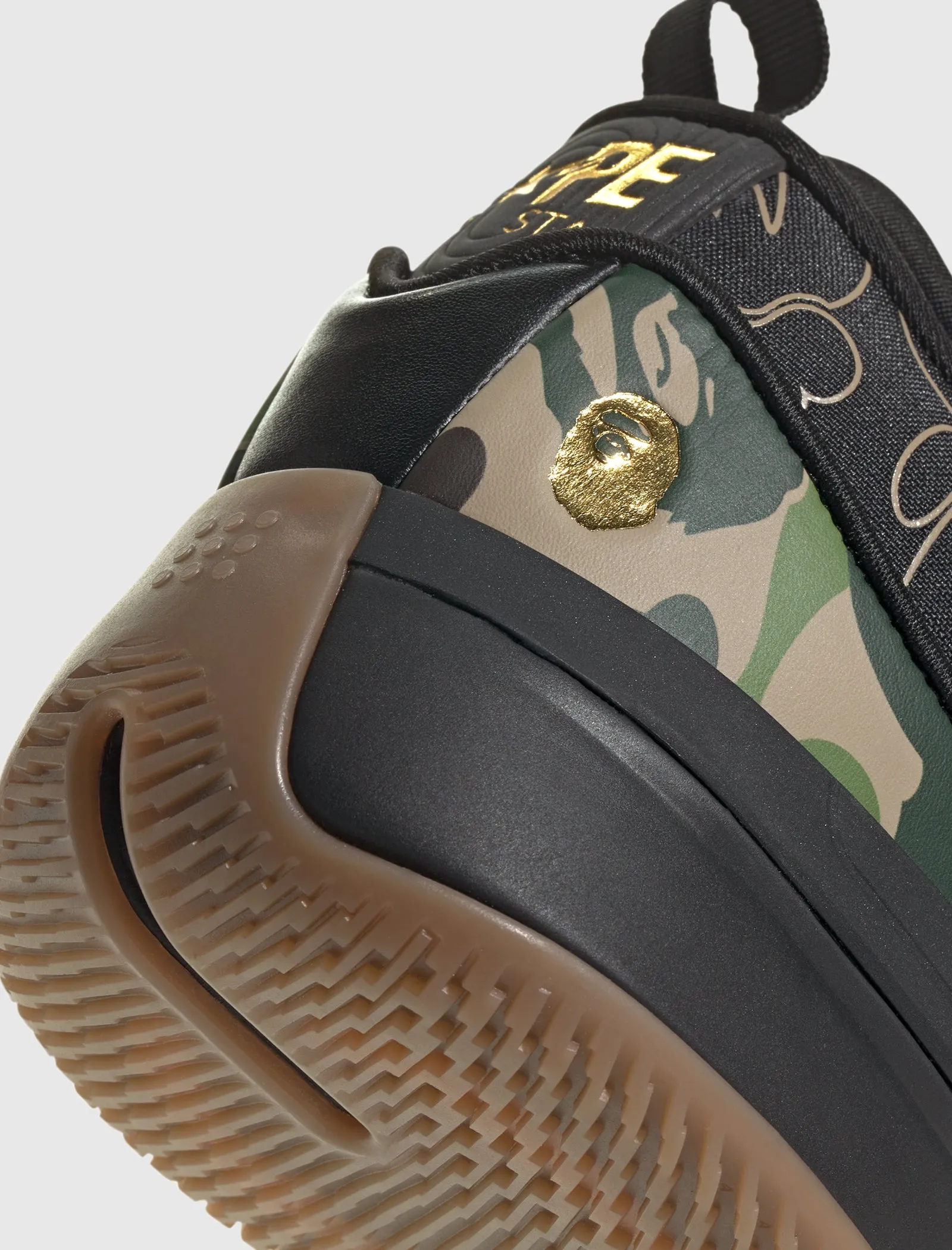 BAPE X DAME 9 "BLACK/MULTI" Shoes	ADIDAS