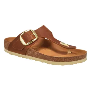 Birkenstock Shoes Gizeh Cognac Big Buckle