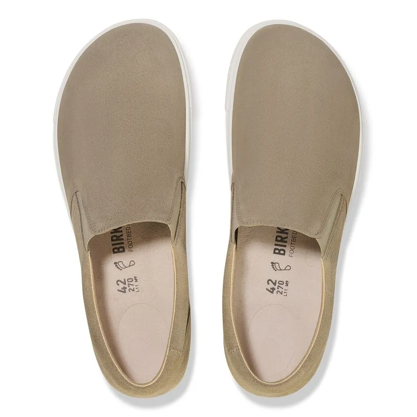 Birkenstock Shoes Oswego Suede Taupe Narrow