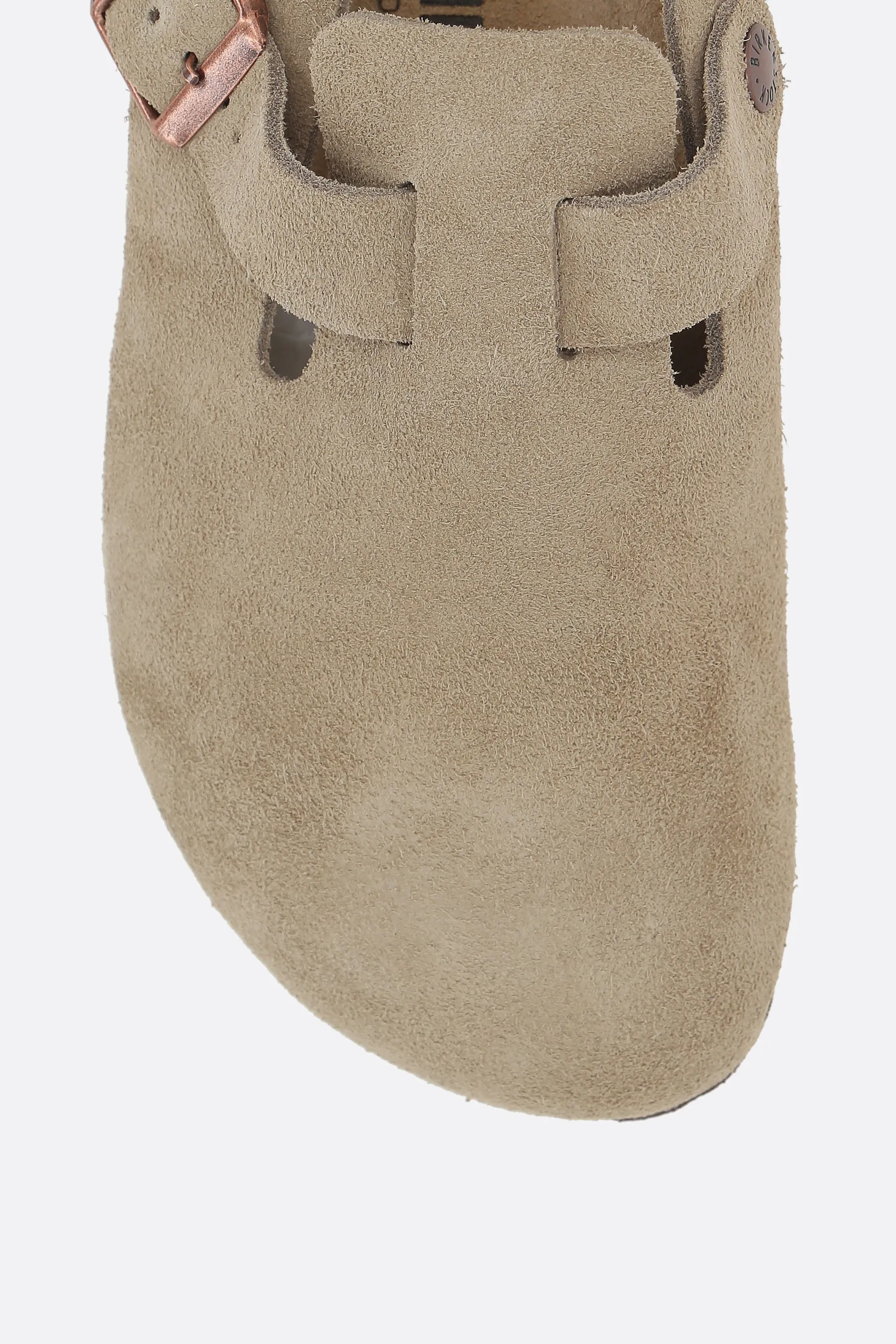 Boston BS suede flat mules (Narrow Fit)