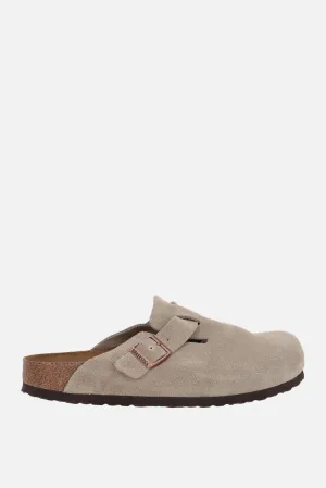 Boston BS suede flat mules (Narrow Fit)