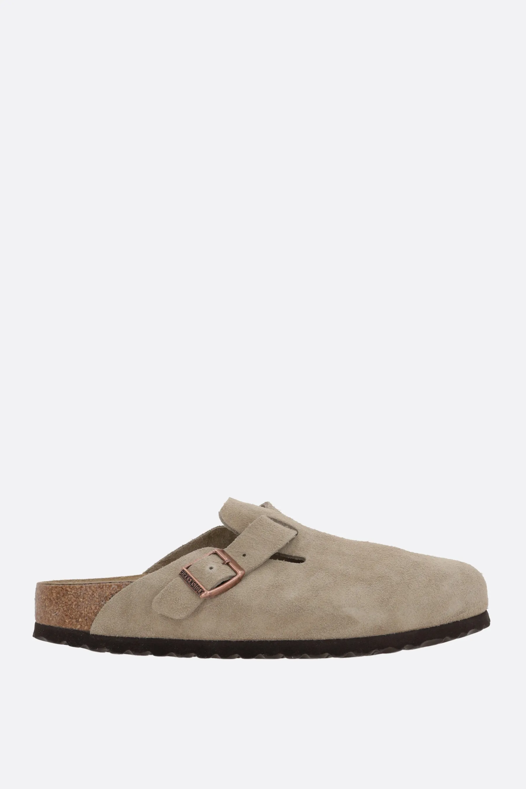 Boston BS suede flat mules (Narrow Fit)