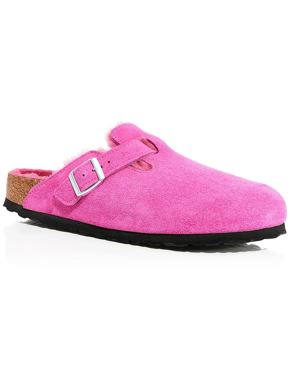 Boston VL/Shearling Womens Slip On Casual Mules