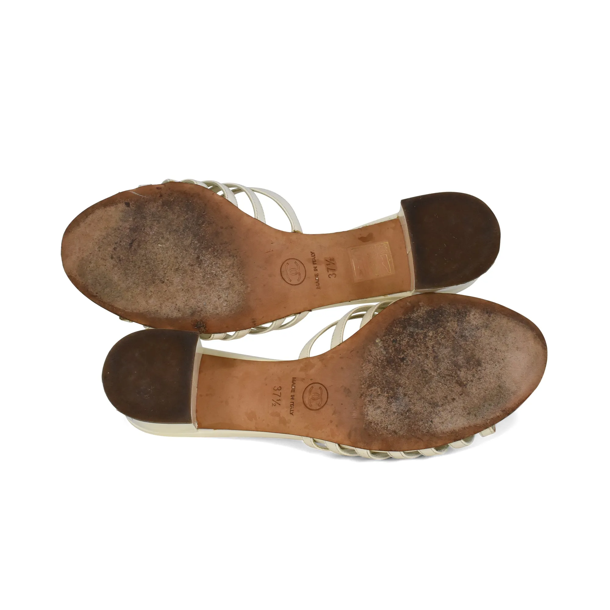Chanel Strappy Mules - Women's 37.5