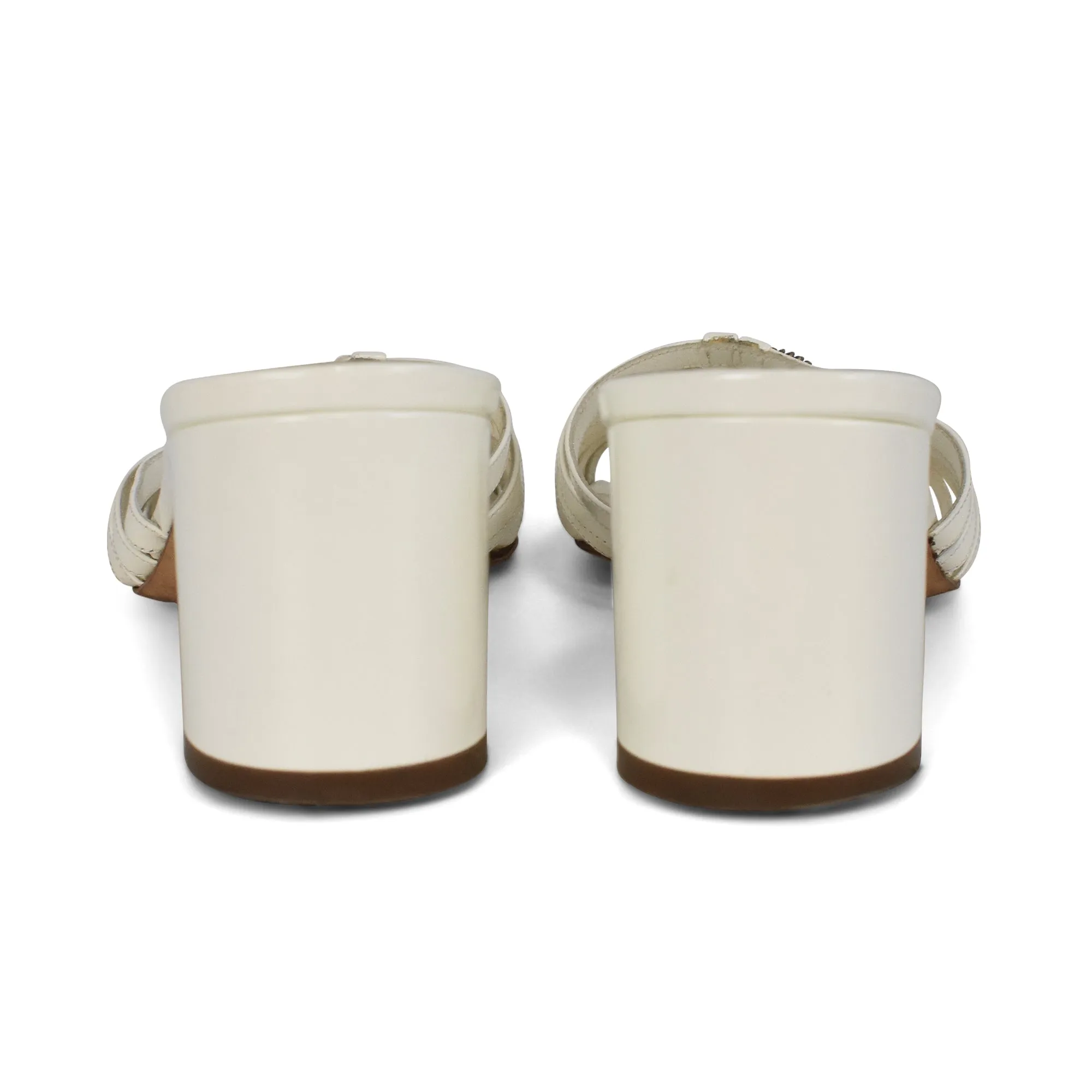 Chanel Strappy Mules - Women's 37.5