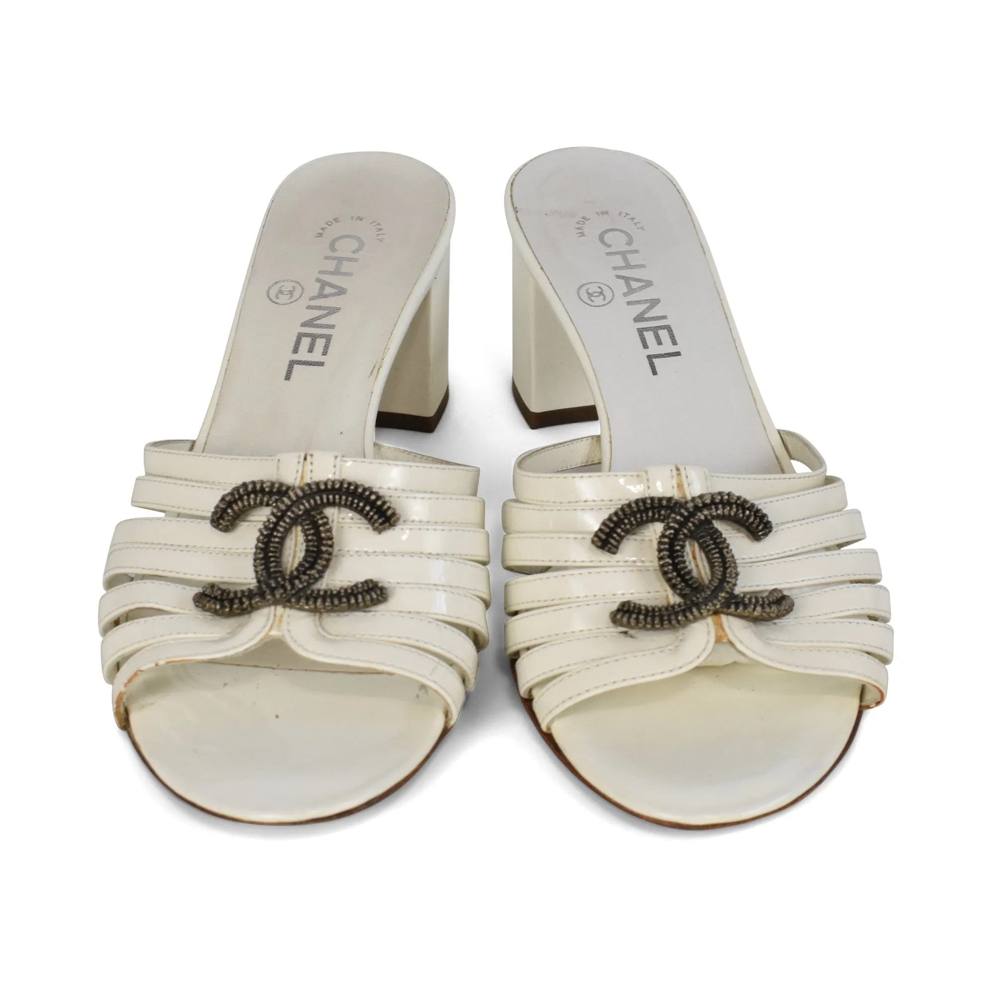 Chanel Strappy Mules - Women's 37.5