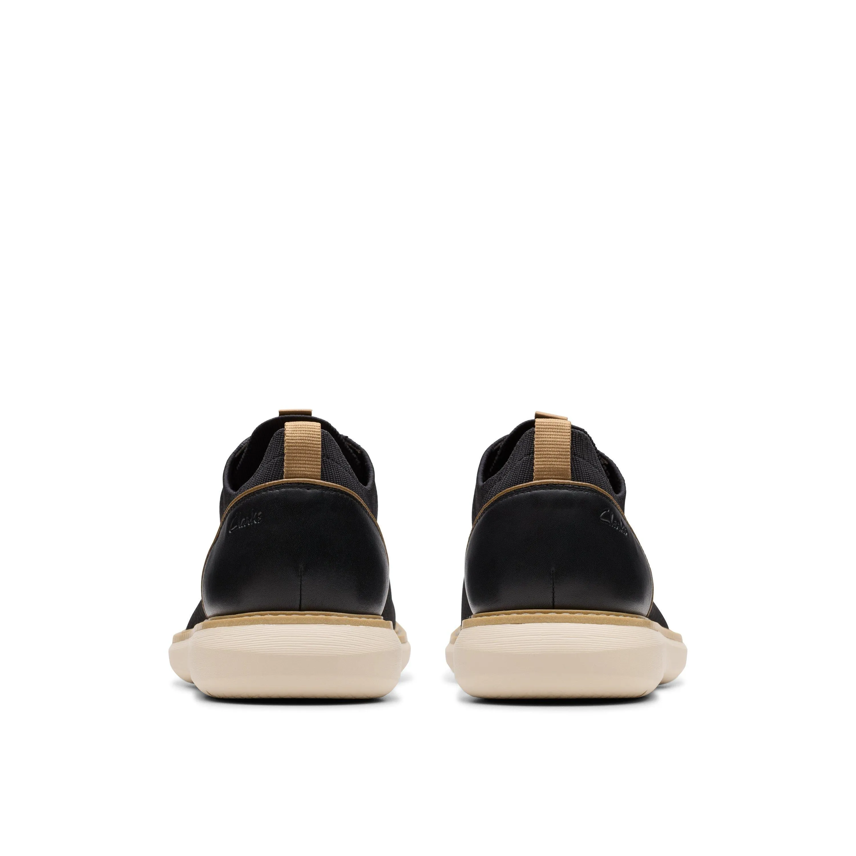 Clarks Brantin Knit in Black Textile