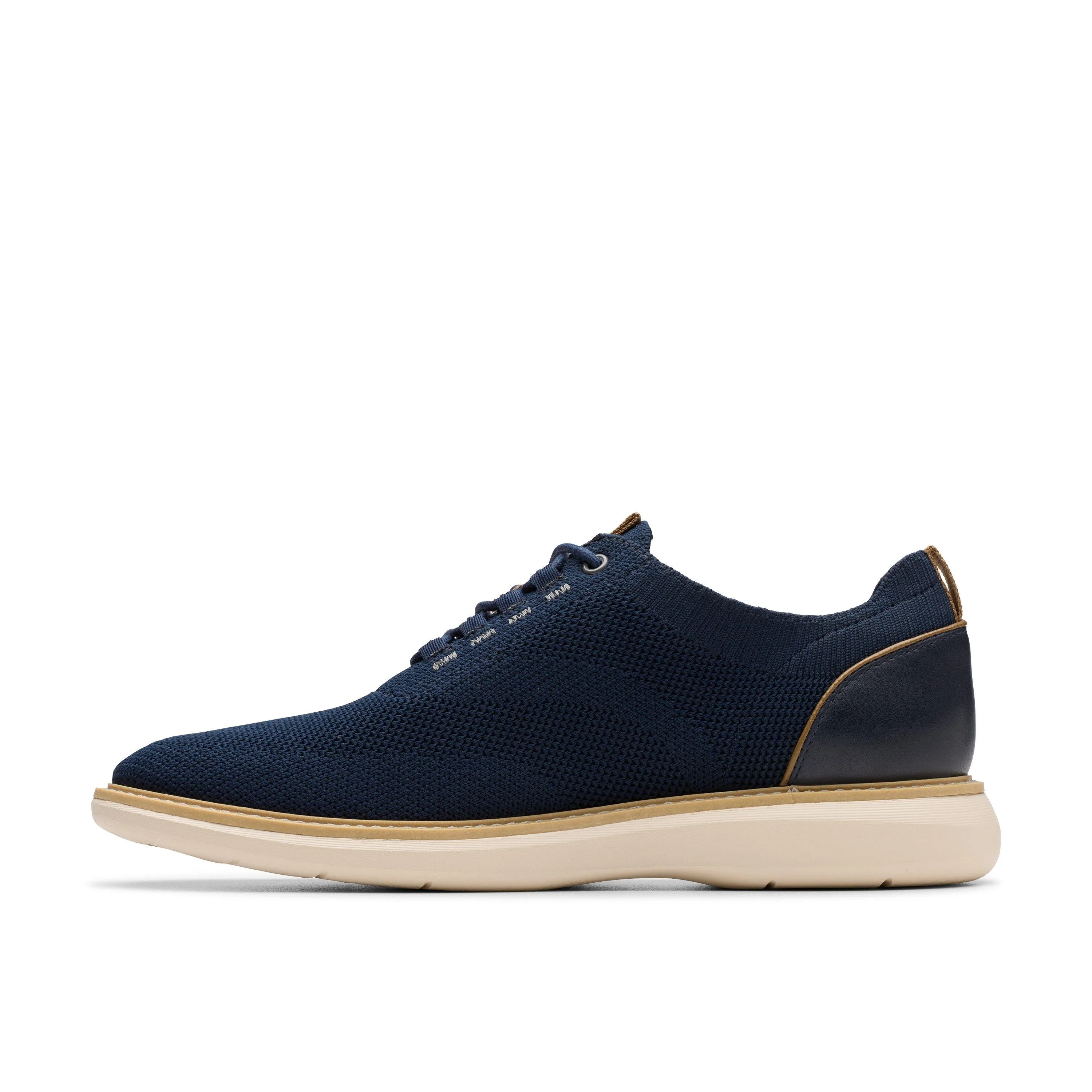 Clarks Brantin Knit in Blue Textile