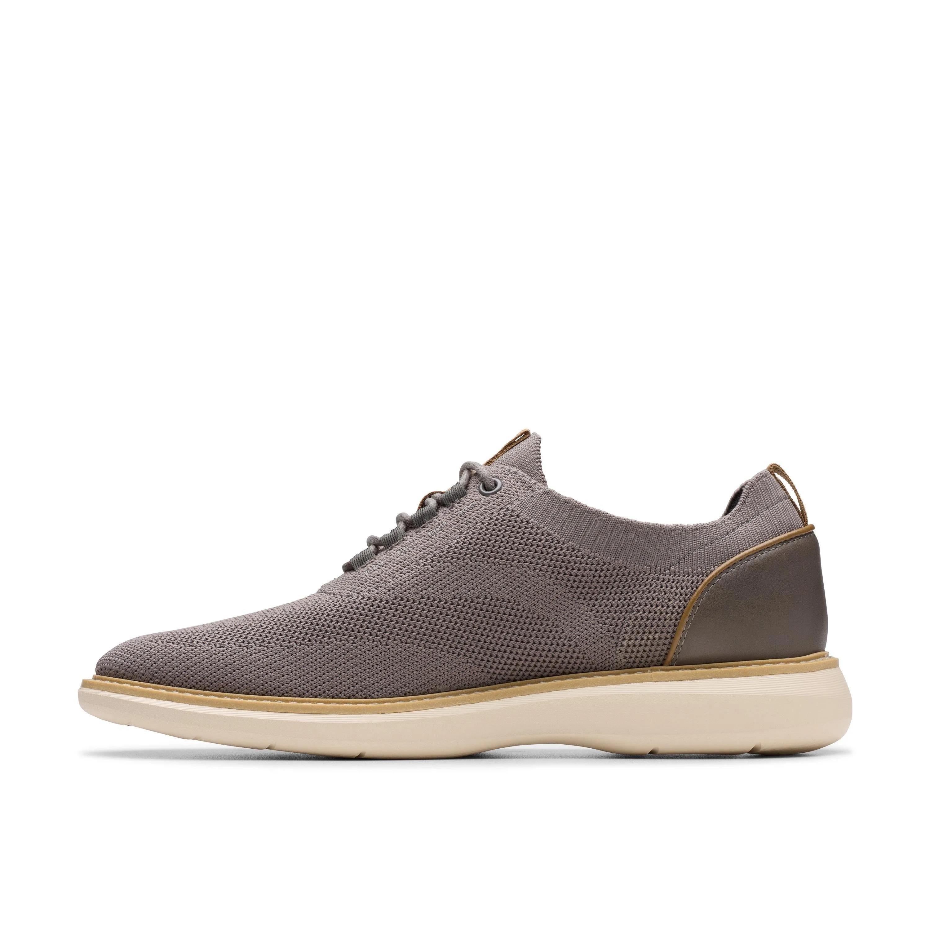 Clarks Brantin Knit in Grey Textile