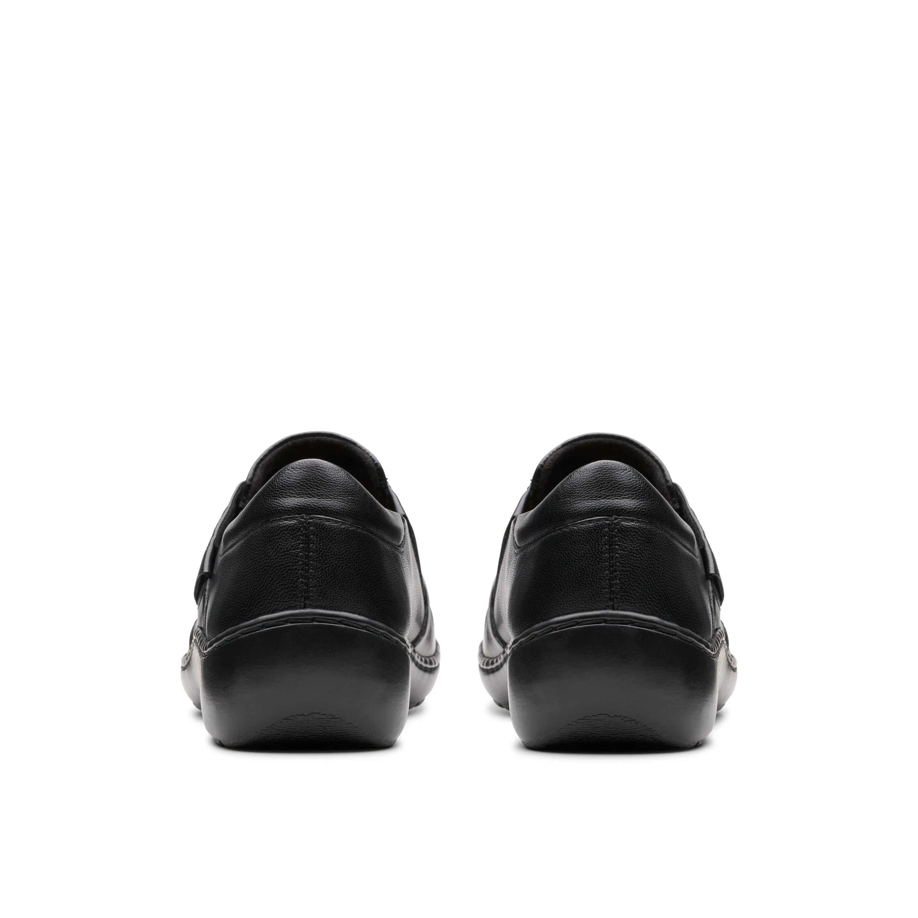 Clarks Cora Aubrie in Black Leather
