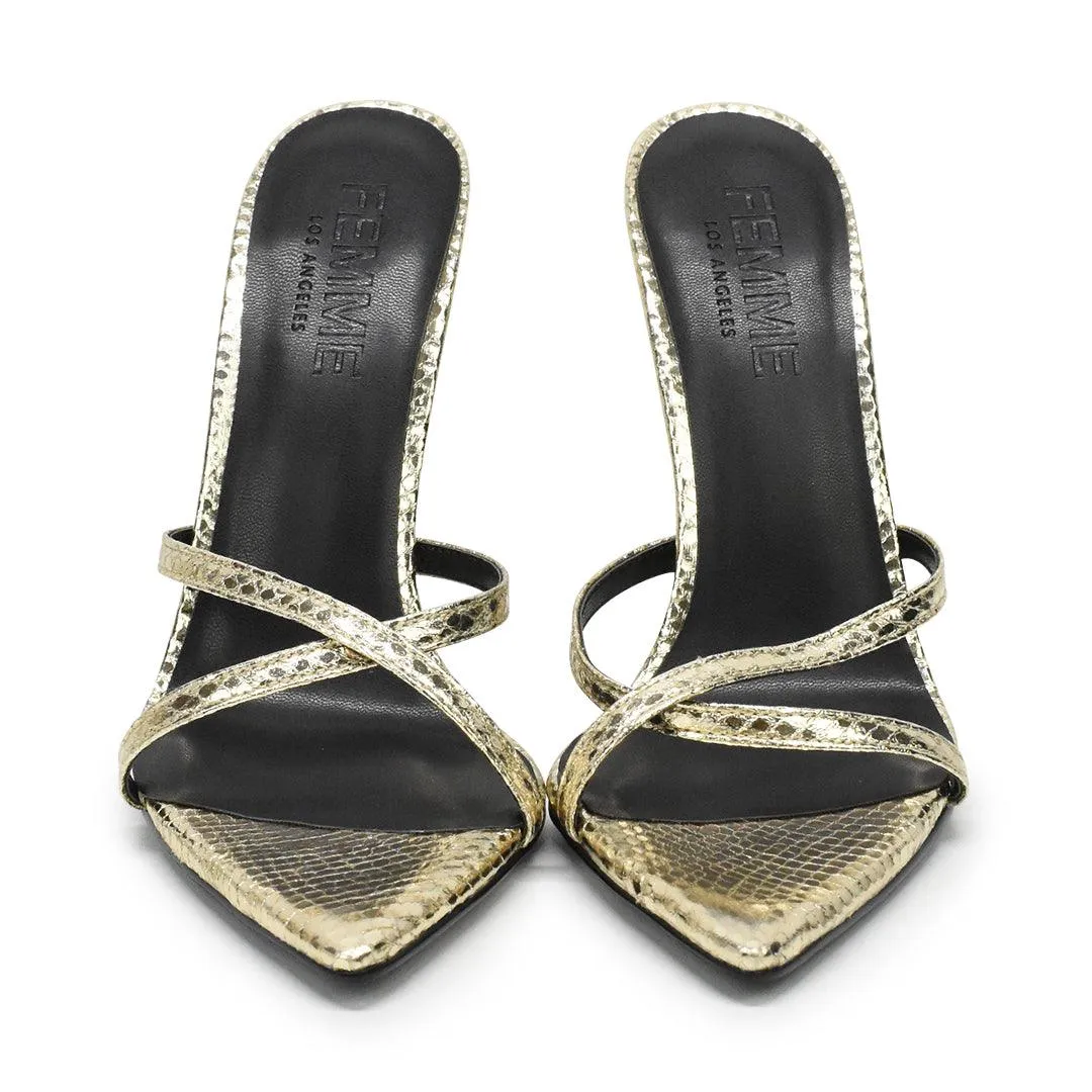 Femme 'Donatella' Mules - Women's 37