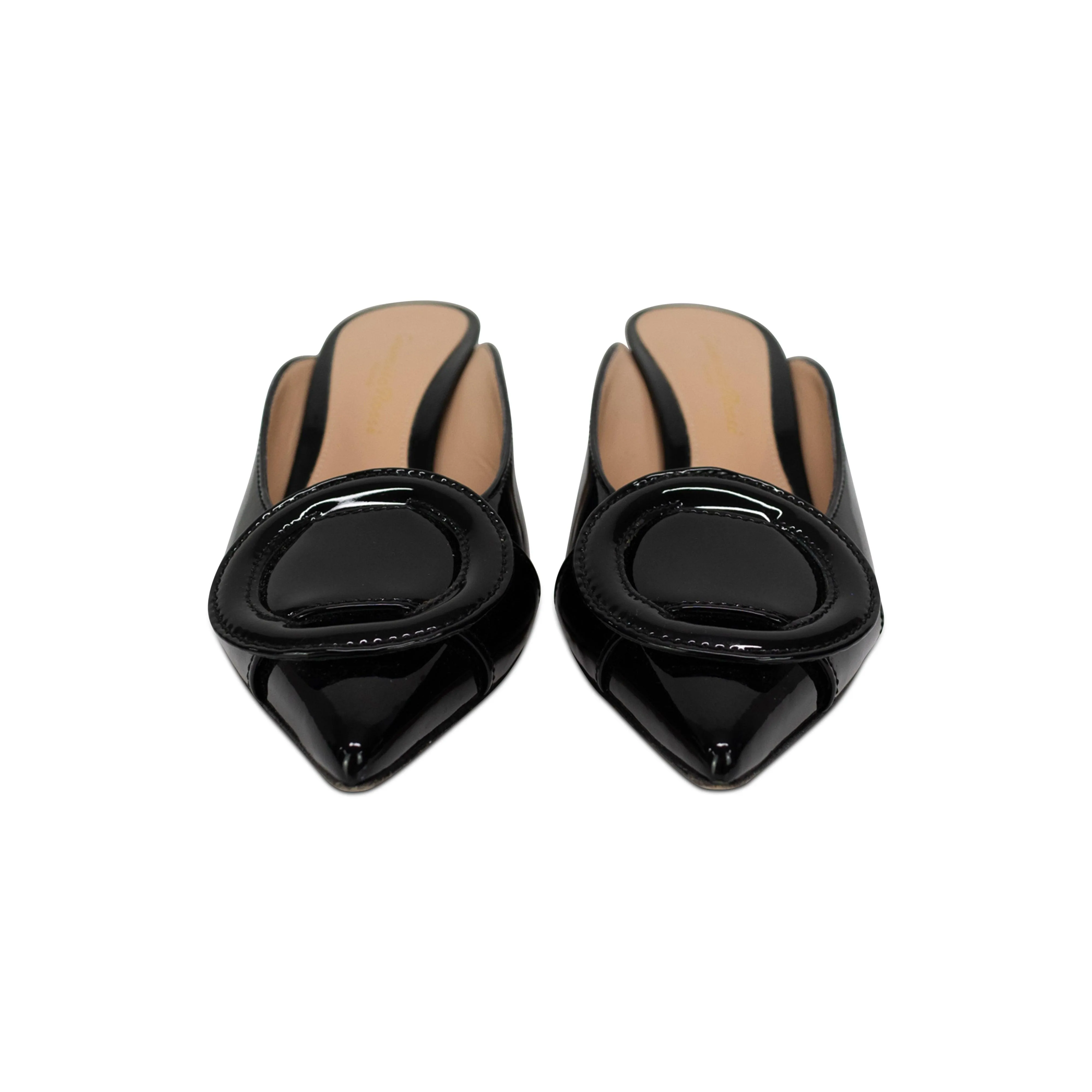 Gianvito Rossi 'Ruby' Mules - 35.5