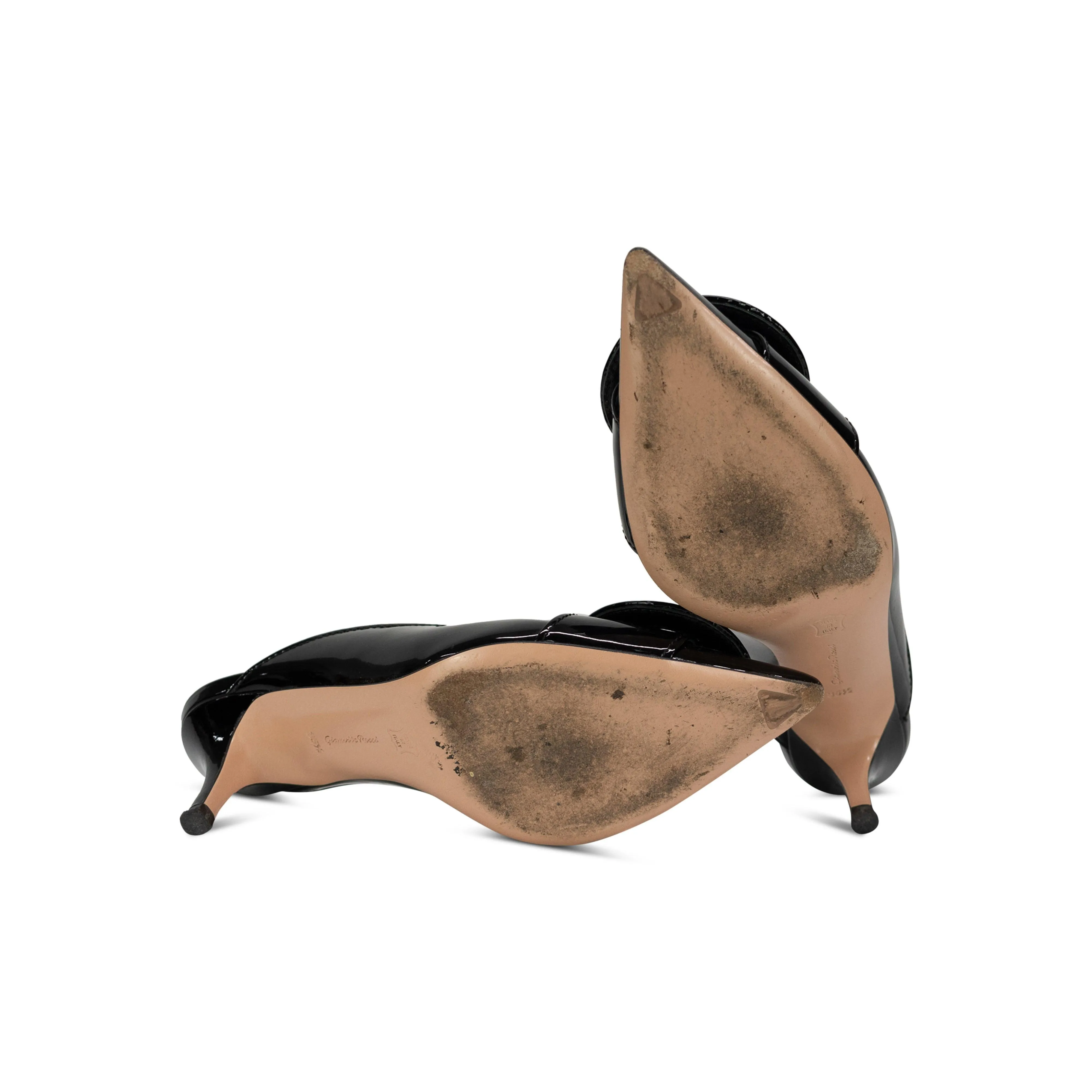 Gianvito Rossi 'Ruby' Mules - 35.5