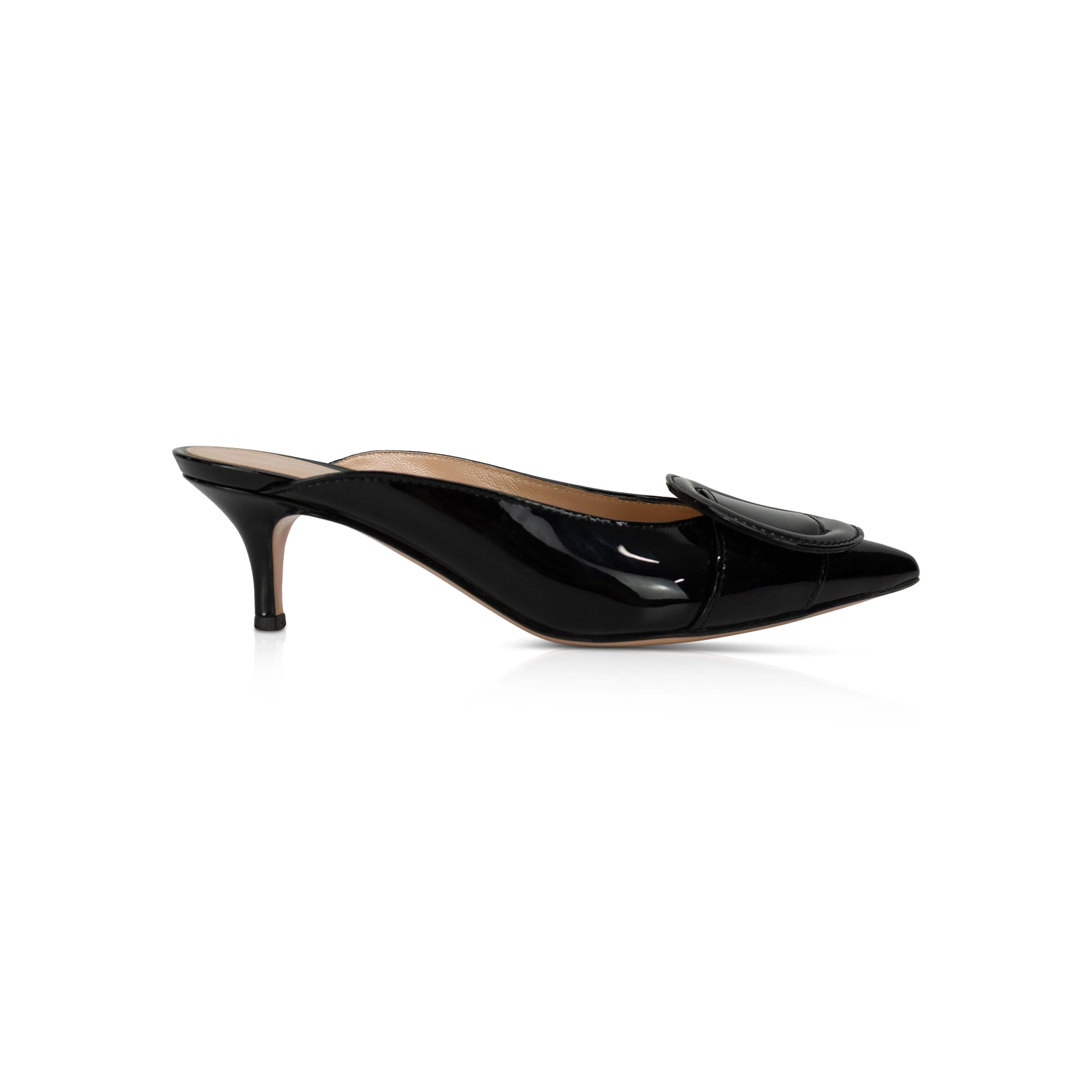 Gianvito Rossi 'Ruby' Mules - 35.5