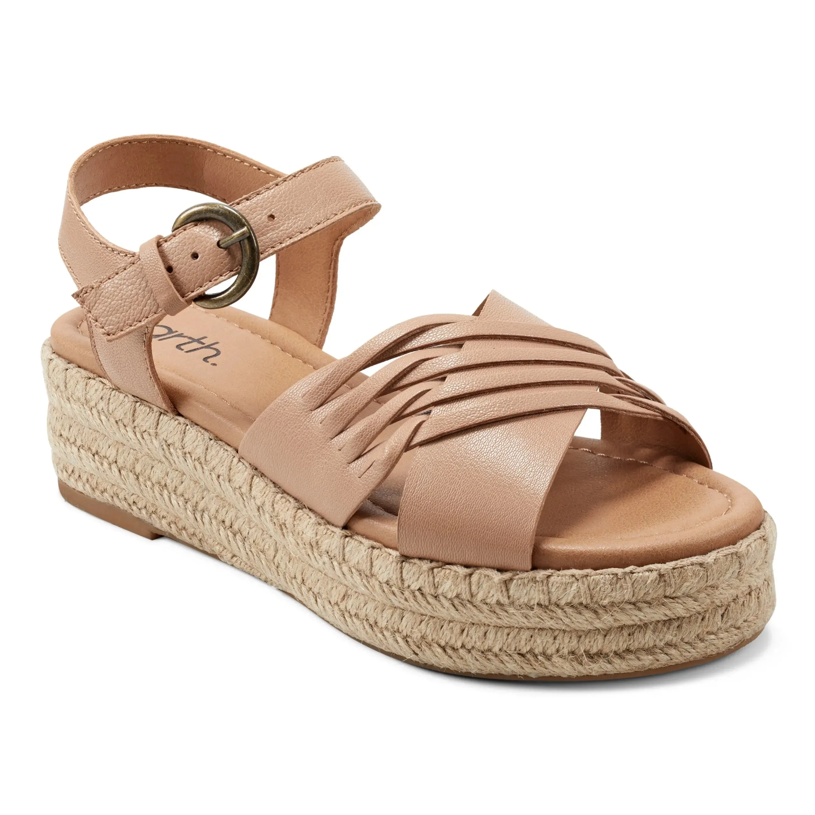 Hilda Open-toe Casual Platform Espadrilles