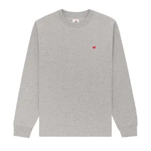 In USA Core LS Tee 'Athletic Grey'