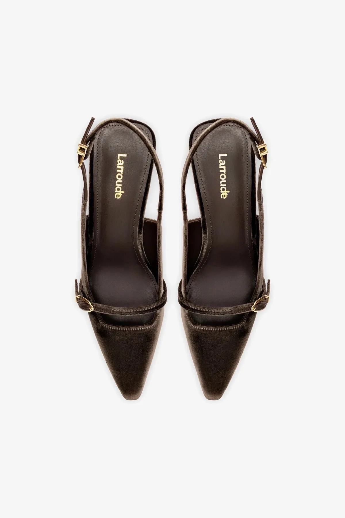 Ines Pump In Expresso Velvet