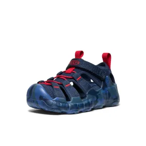 Keen Shoes Little Kids' Hyperport H2 Sandal Naval Academy/Red Carpet