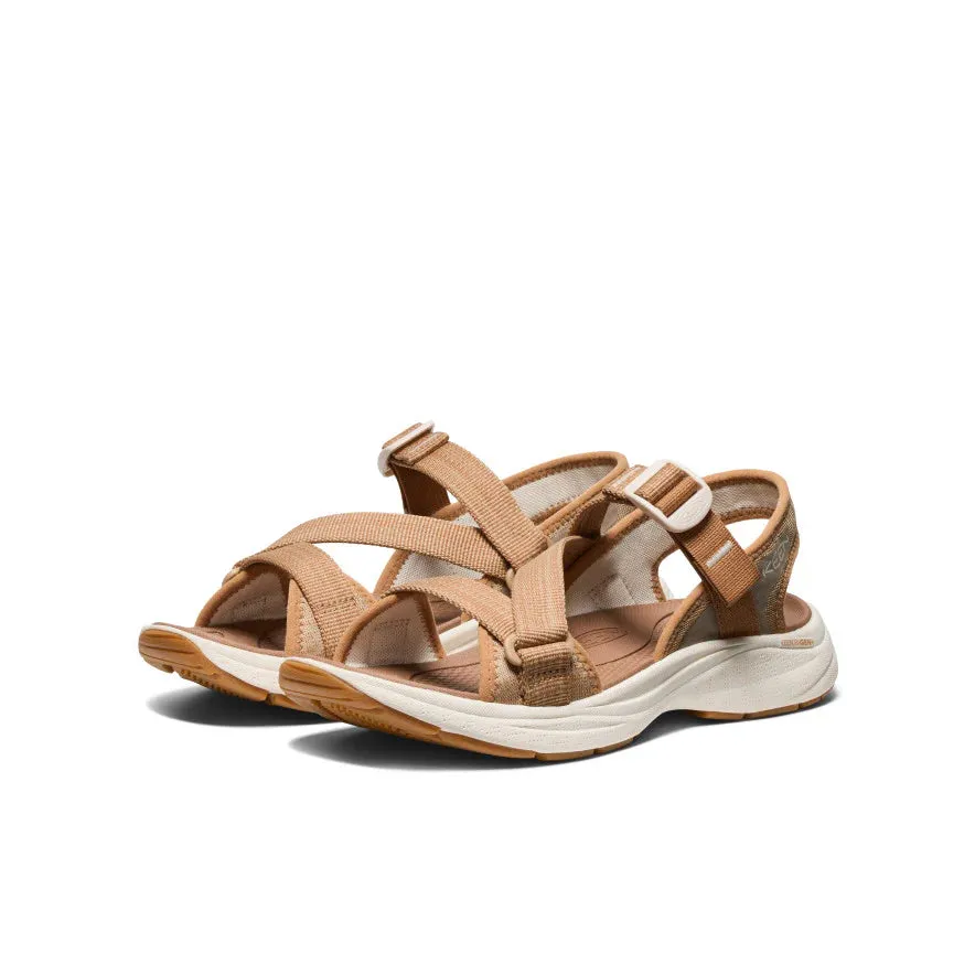 Keen Shoes Women's Leiki Open-Toe Sandal Chipmunk/Birch