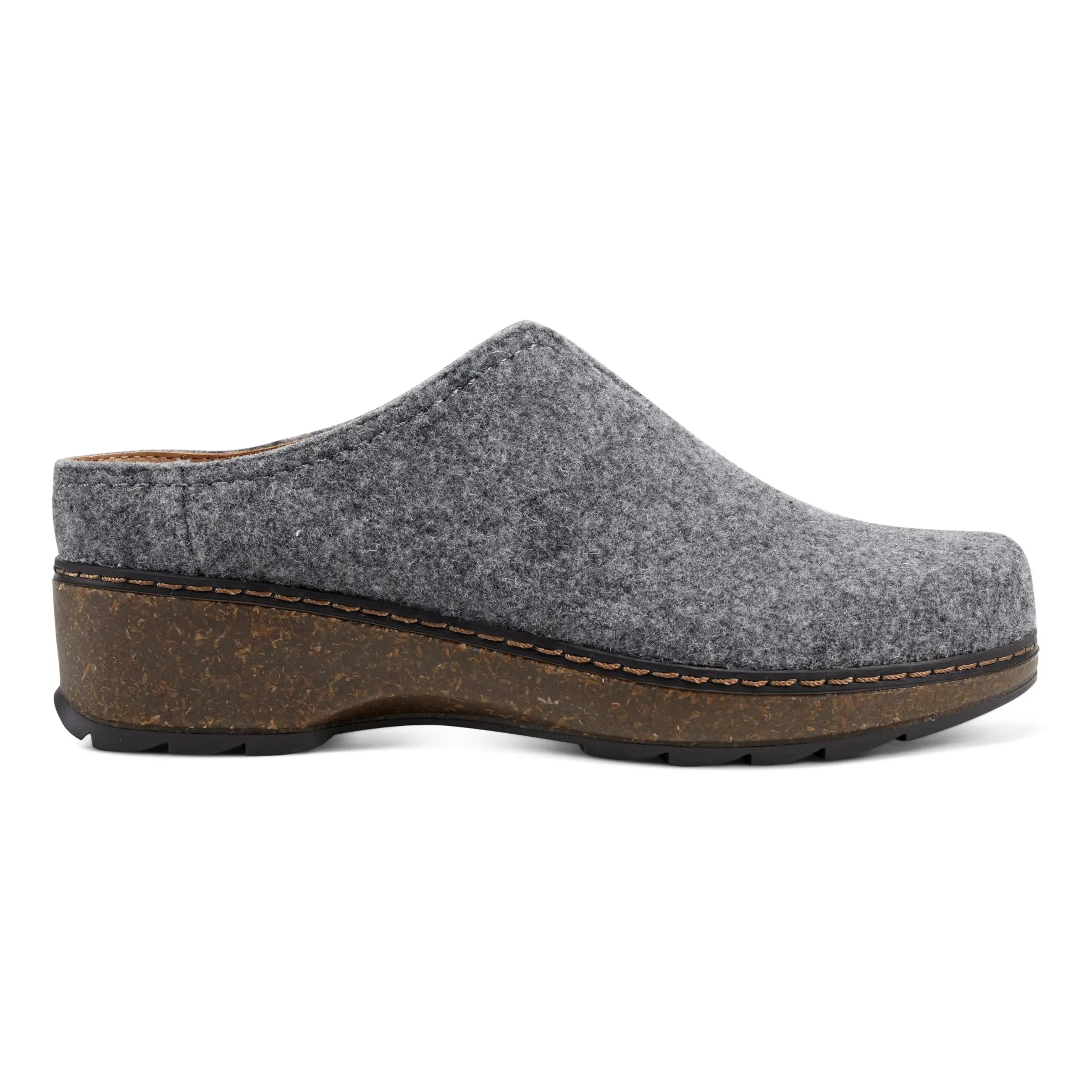 Kolia Round Toe Slip-on Casual Clogs