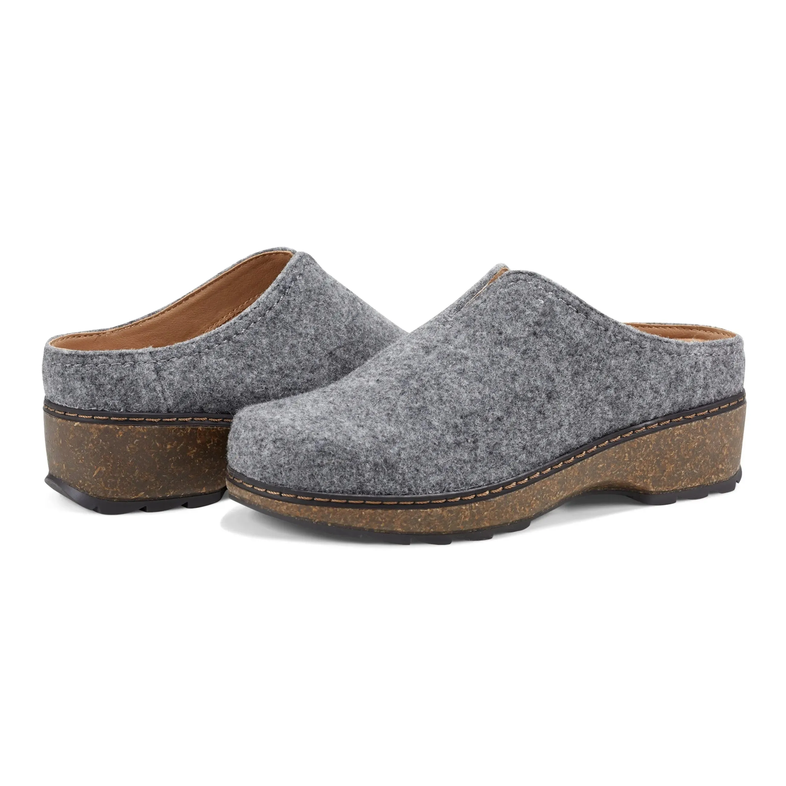 Kolia Round Toe Slip-on Casual Clogs