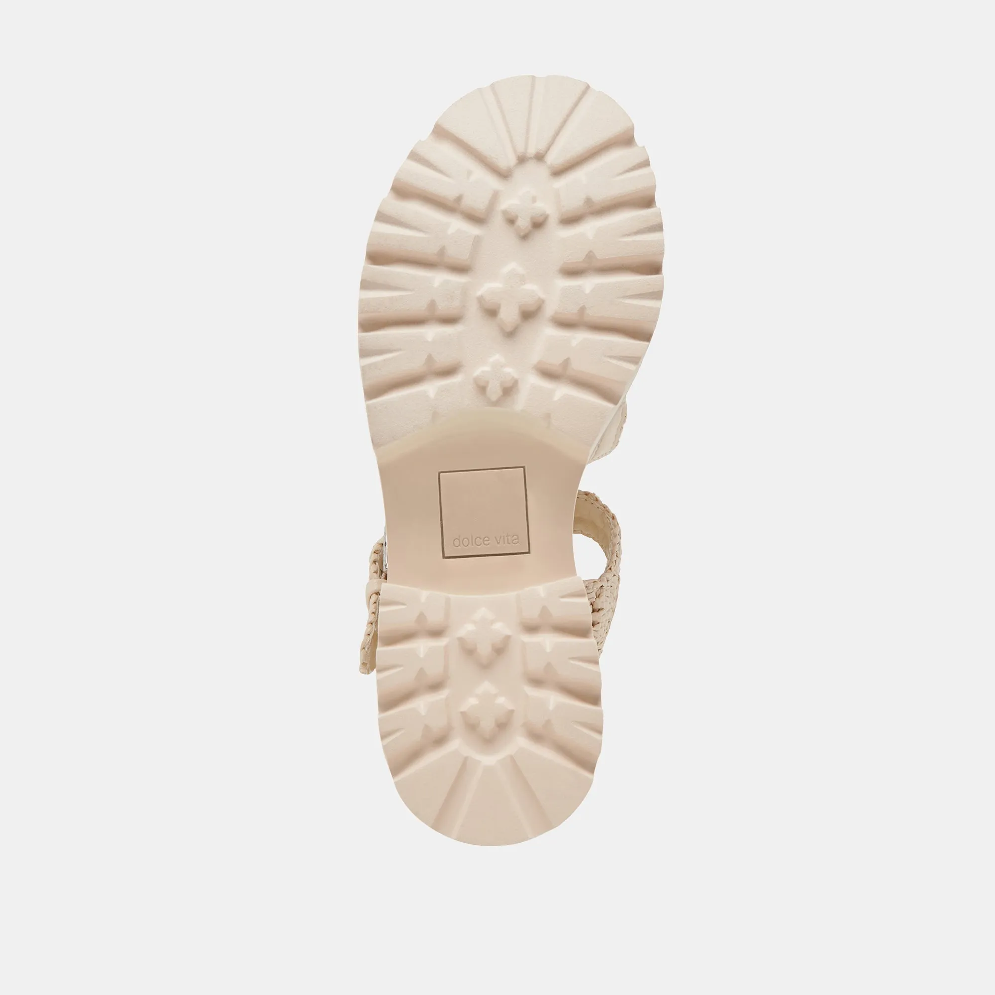 LATICE SANDALS OATMEAL KNIT