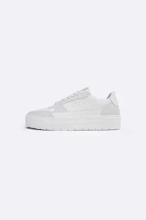 LEATHER CHUNKY SNEAKERS