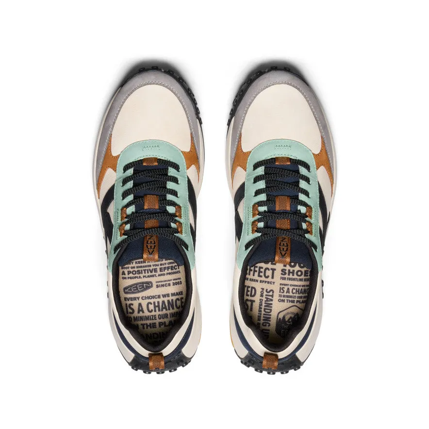 Men's KS86 Leather Sneaker  |  Granite Green/Curry