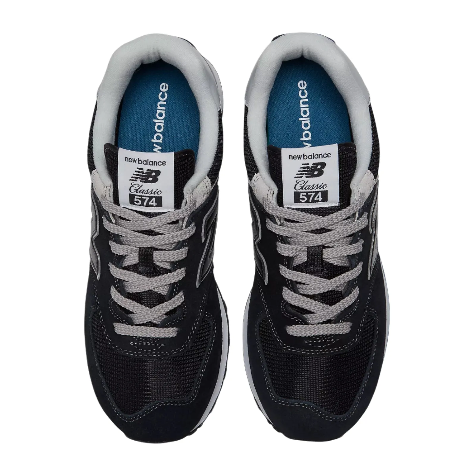 New Balance Shoes Men's ML574EVB Black/White
