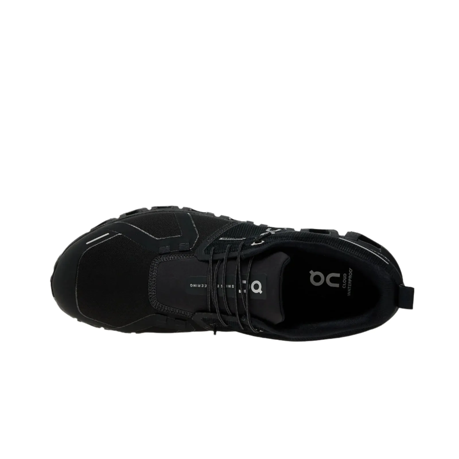 On Running Women's Cloud 6 Waterproof Black/Black