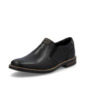 Rieker Shoes 13557-00 Black Slip On