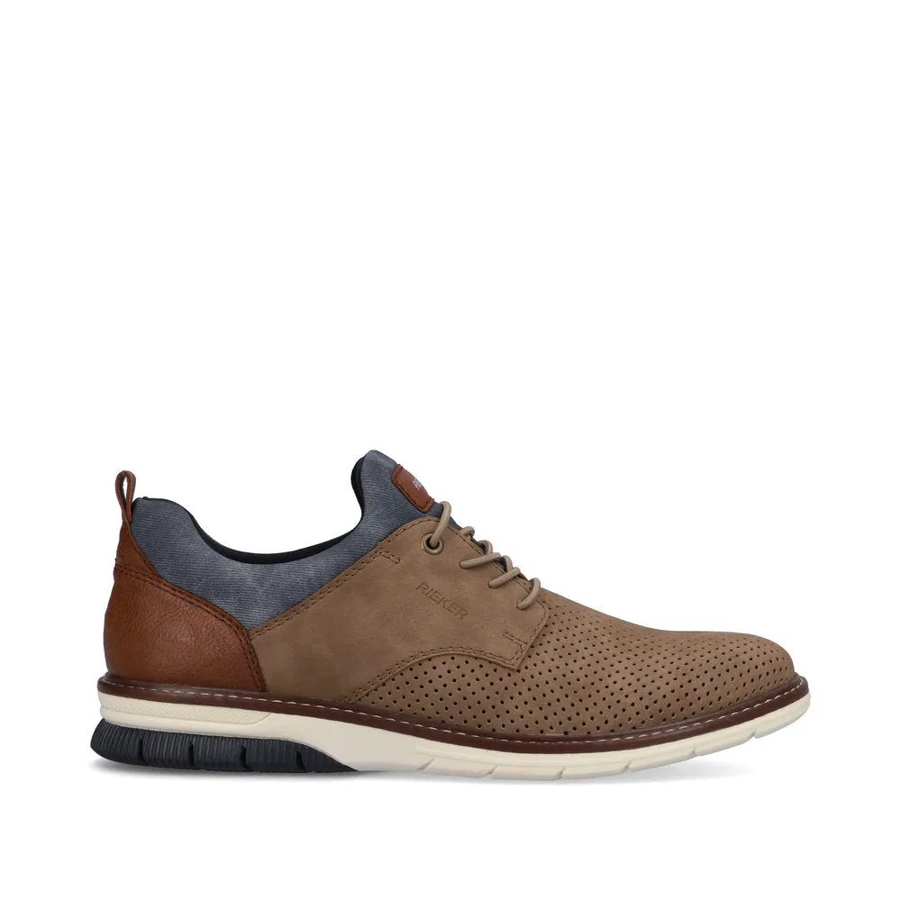 Rieker Shoes 14450-64 Toffee Combination