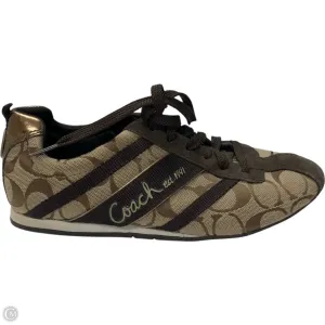 Shoes Designer By Coach In Brown, Size: 6.5