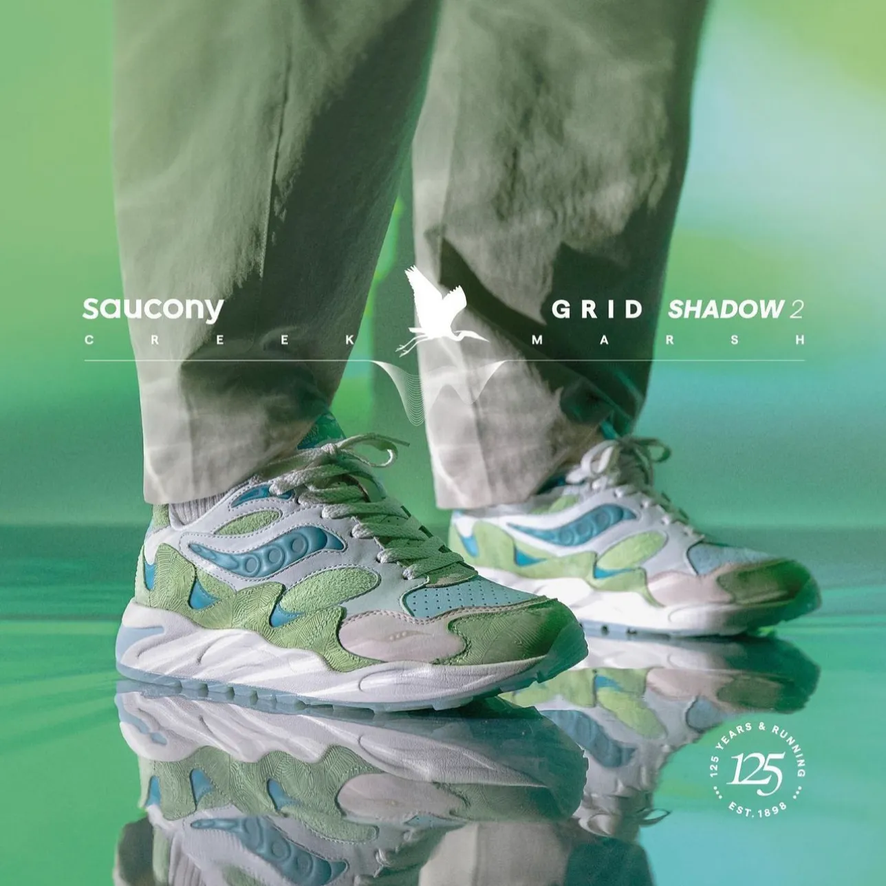 Shoes Saucony Saucony Men’s Grid Shadow 2 S70782-1 Green,