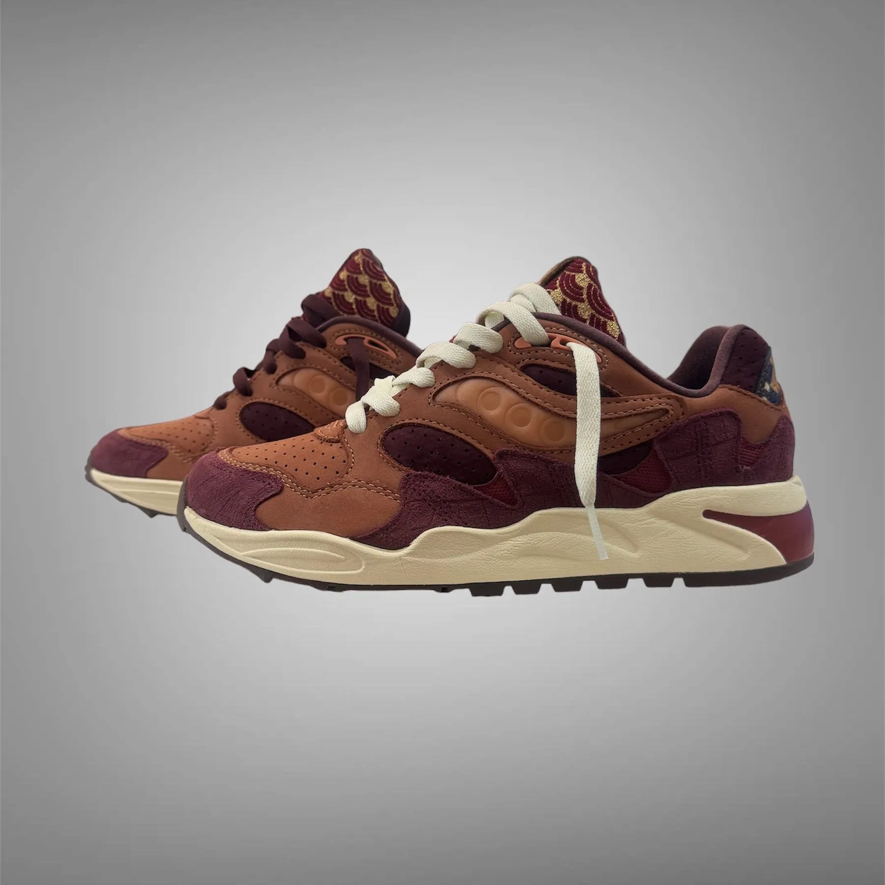 Shoes Saucony Saucony Mens Grid Shadow 2 S70808-1 Rust