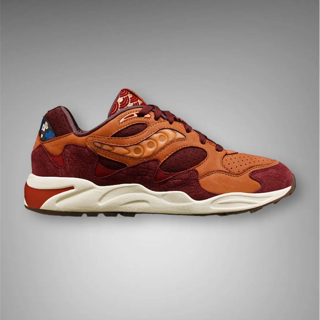 Shoes Saucony Saucony Mens Grid Shadow 2 S70808-1 Rust