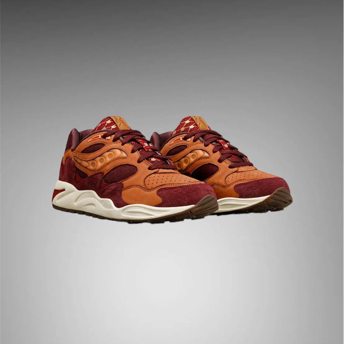 Shoes Saucony Saucony Mens Grid Shadow 2 S70808-1 Rust