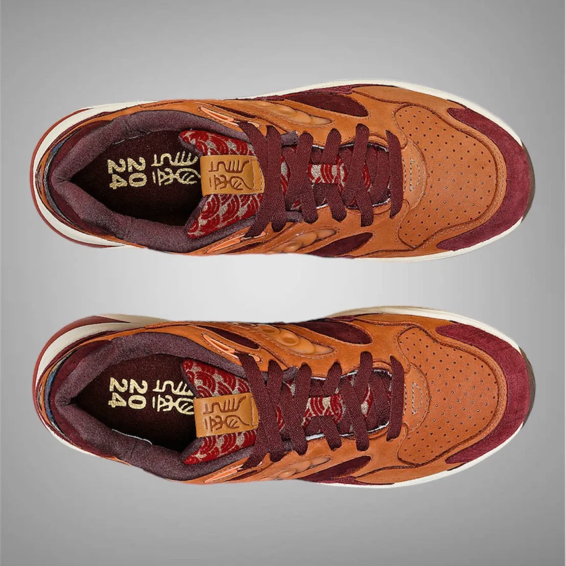 Shoes Saucony Saucony Mens Grid Shadow 2 S70808-1 Rust