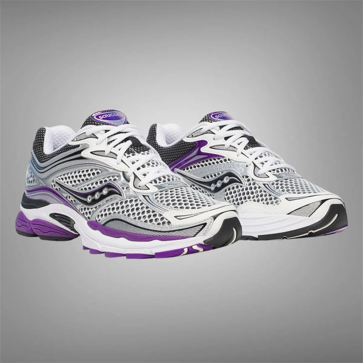 Shoes Saucony Saucony Men’s Progrid OMNI 9 S70739-10 Silver Purple