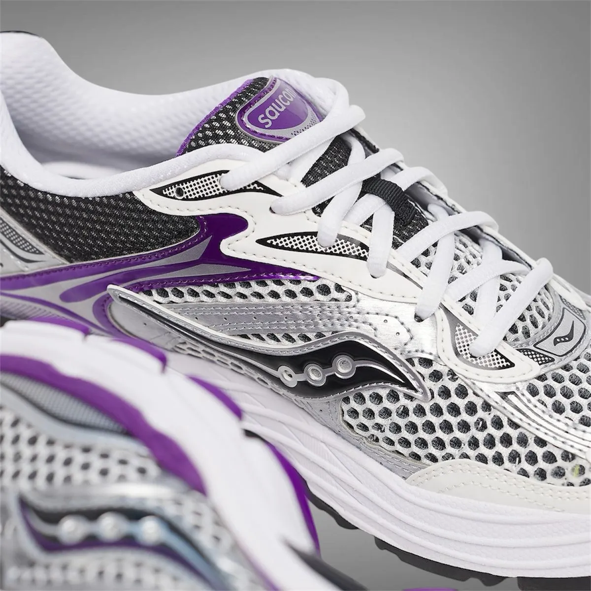 Shoes Saucony Saucony Men’s Progrid OMNI 9 S70739-10 Silver Purple