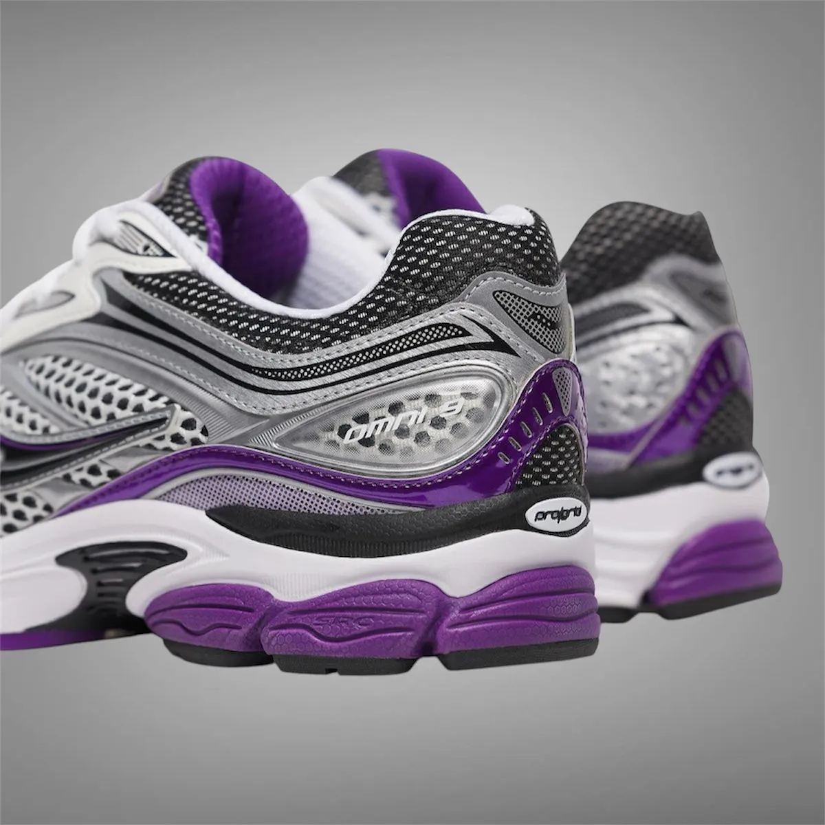 Shoes Saucony Saucony Men’s Progrid OMNI 9 S70739-10 Silver Purple