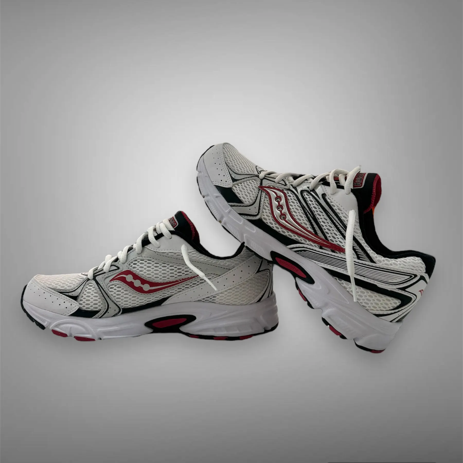 Shoes Saucony Saucony Men’s Ride Millennium S70812-10 White Silver Red