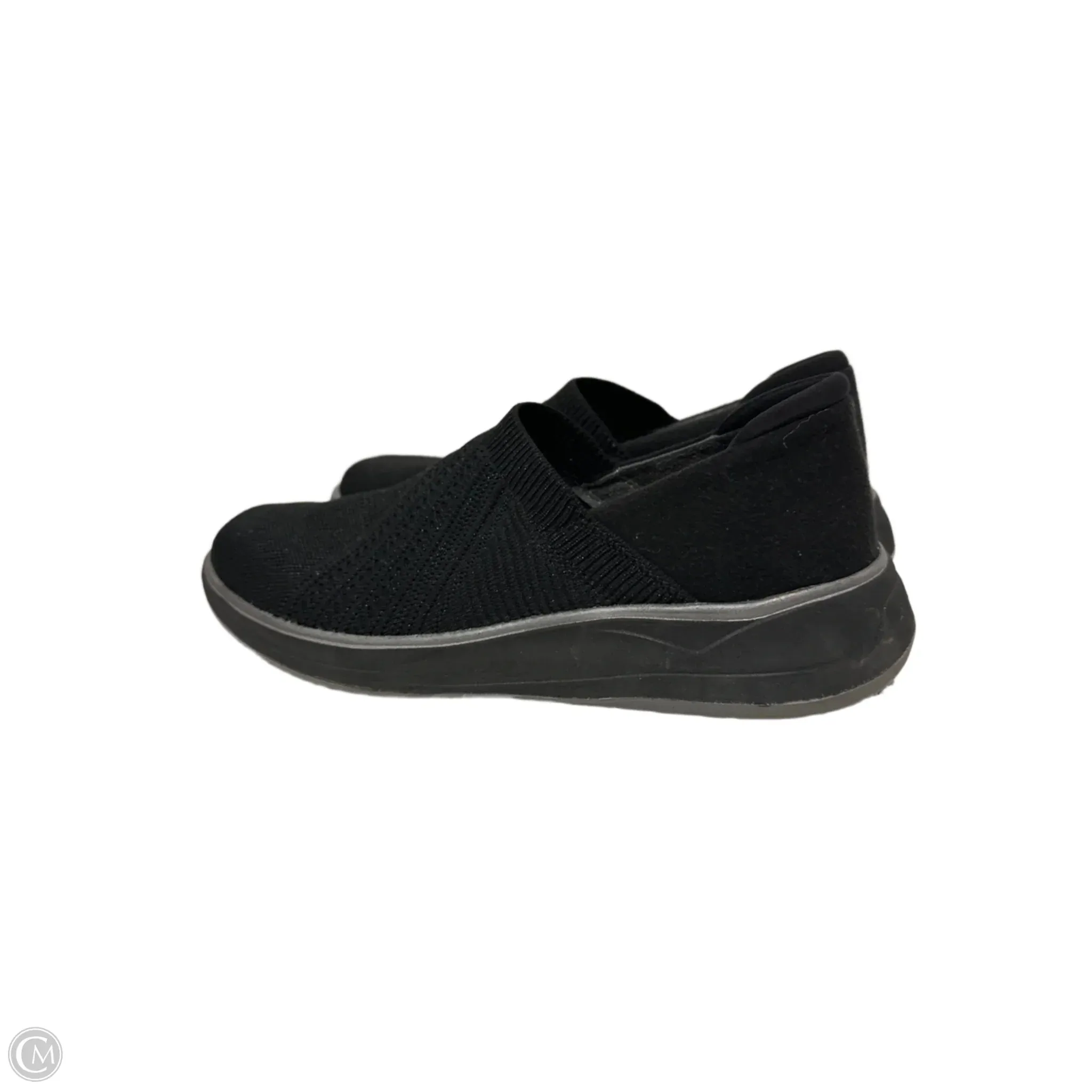 Shoes Sneakers By Clothes Mentor In Black, Size: 8